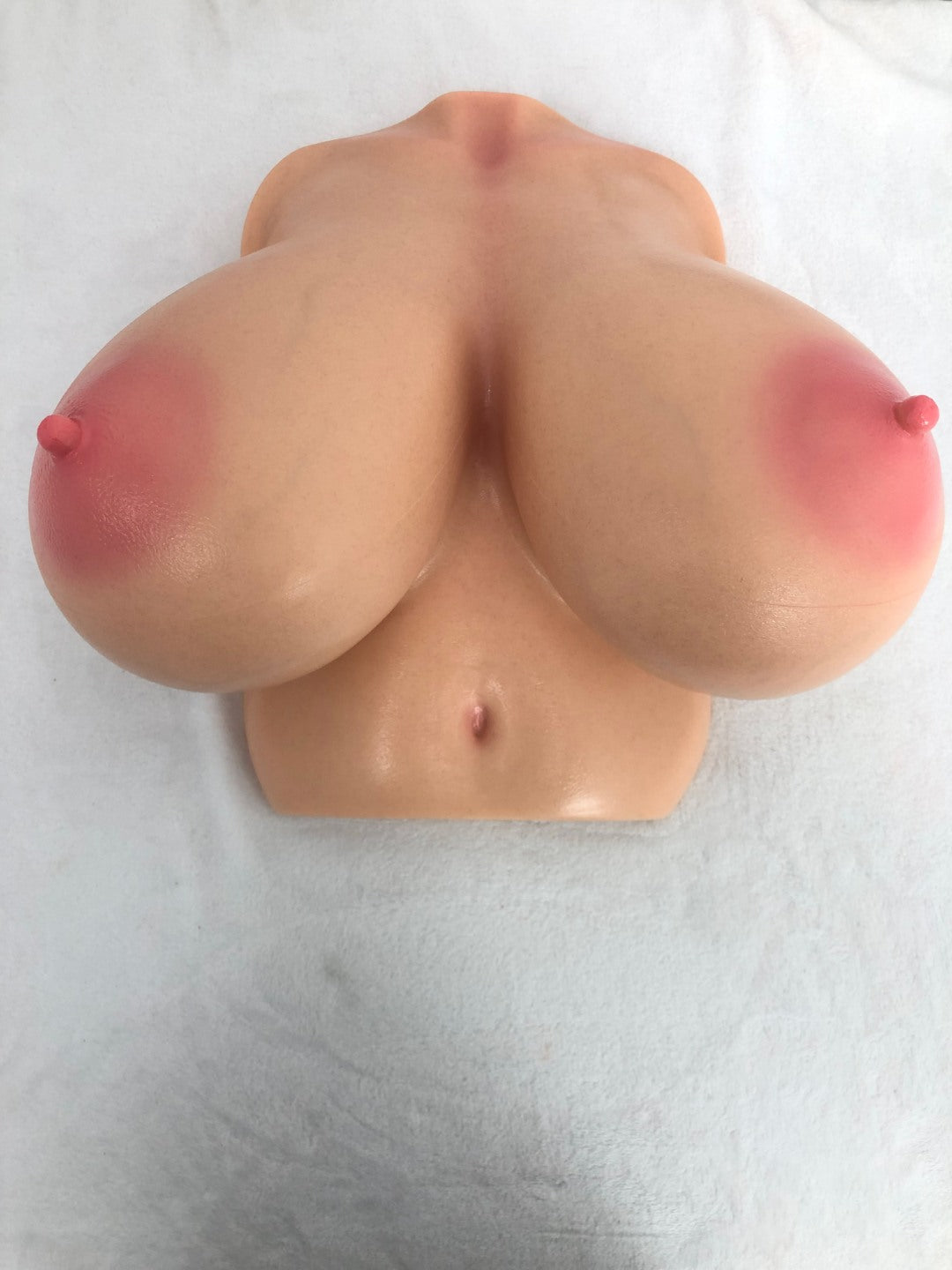 Bryst (XL) Torso sexdukke (Climax Doll Pro G-cup silikone)