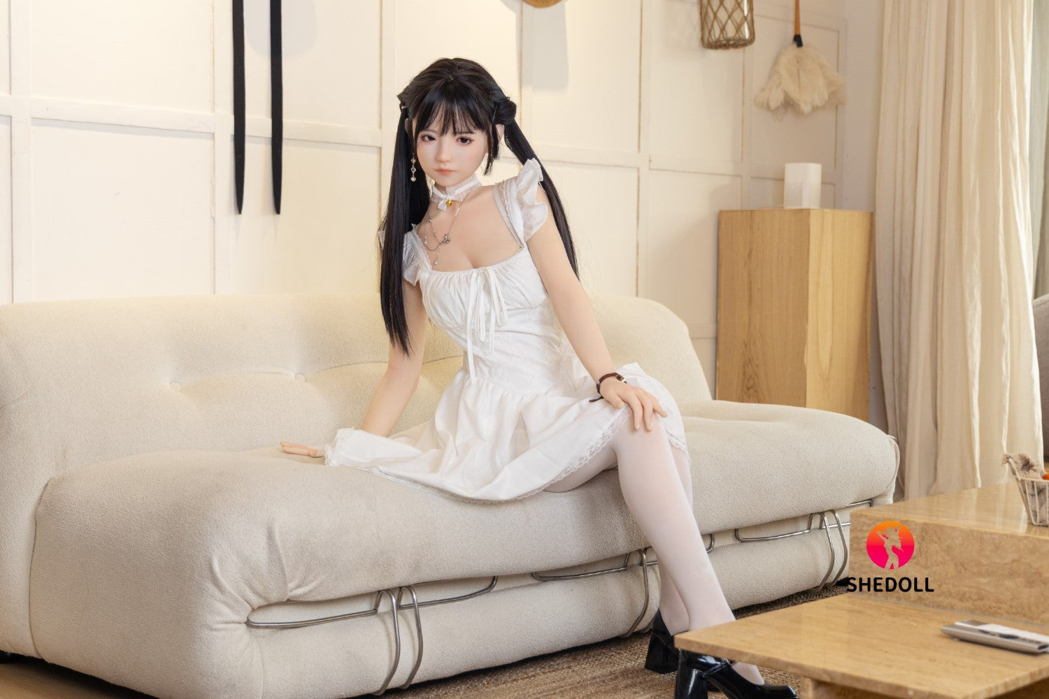 Freja sexdukke (SHEDOLL 156 cm E-cup #SH060 2.0 TPE+silikone)