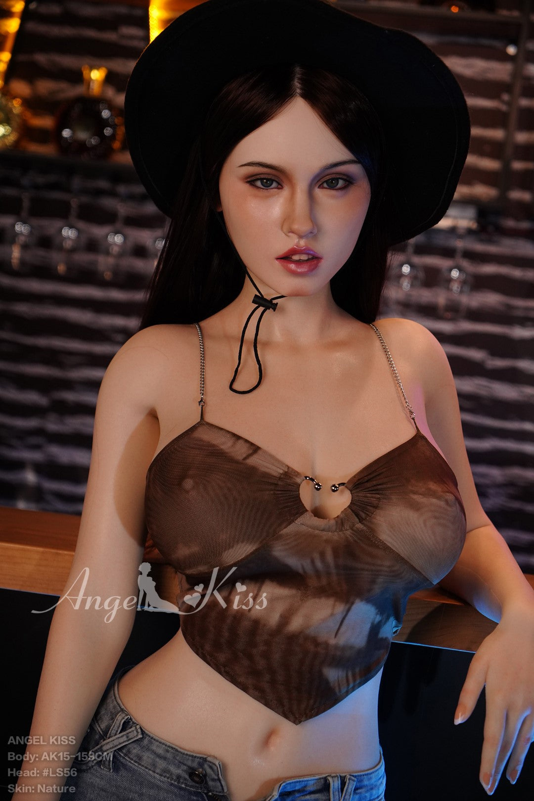 Brooke sexdukke (AK-doll 159 cm F-cup LS#56 silikone