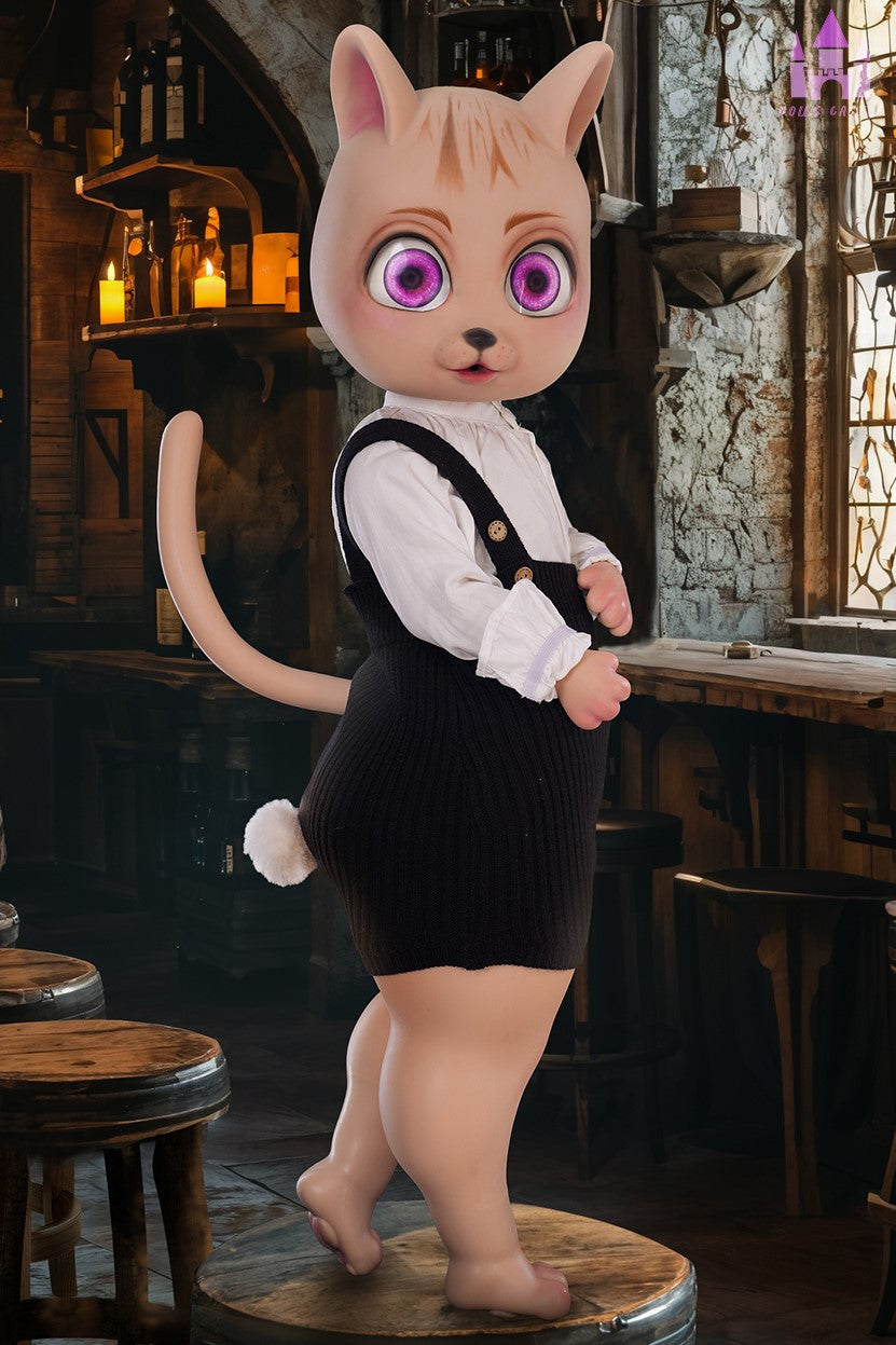 Bearrie sexdukke (Dolls Castle 92 cm A-cup silikone)