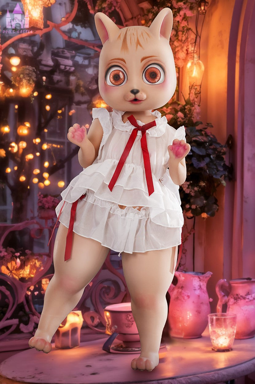 Bearrie sexdukke (Dolls Castle 92 cm A-cup silikone)