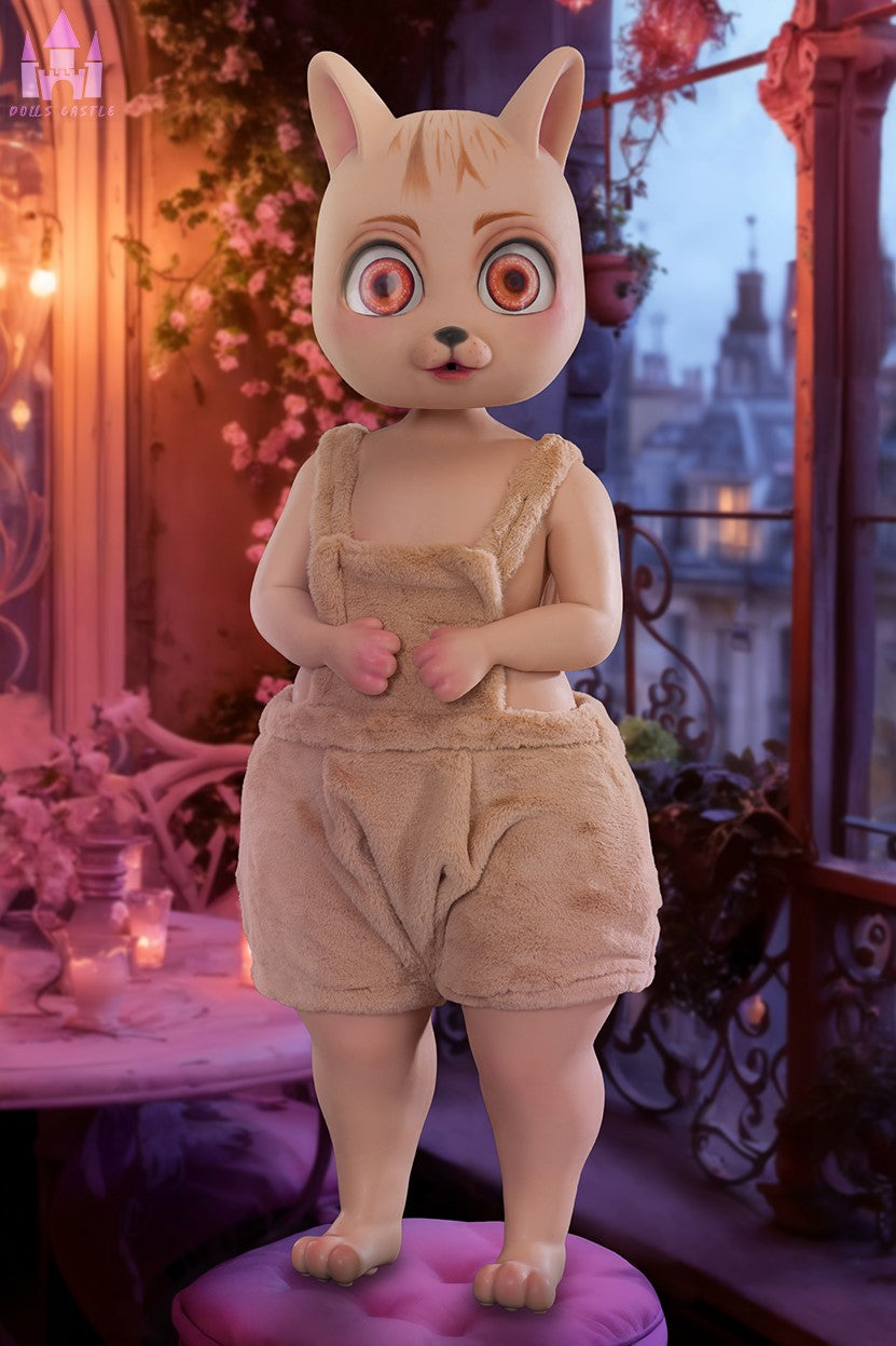 Bearrie sexdukke (Dolls Castle 92cm a-cup silikone)
