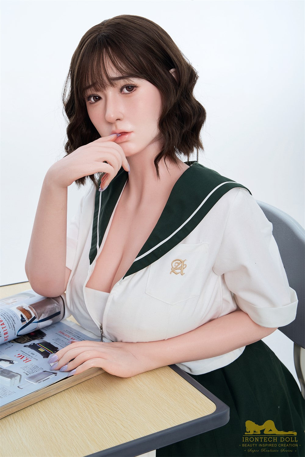 Betty Shemale sexdukke (Irontech Doll 162 cm J-cup S7 silikone)