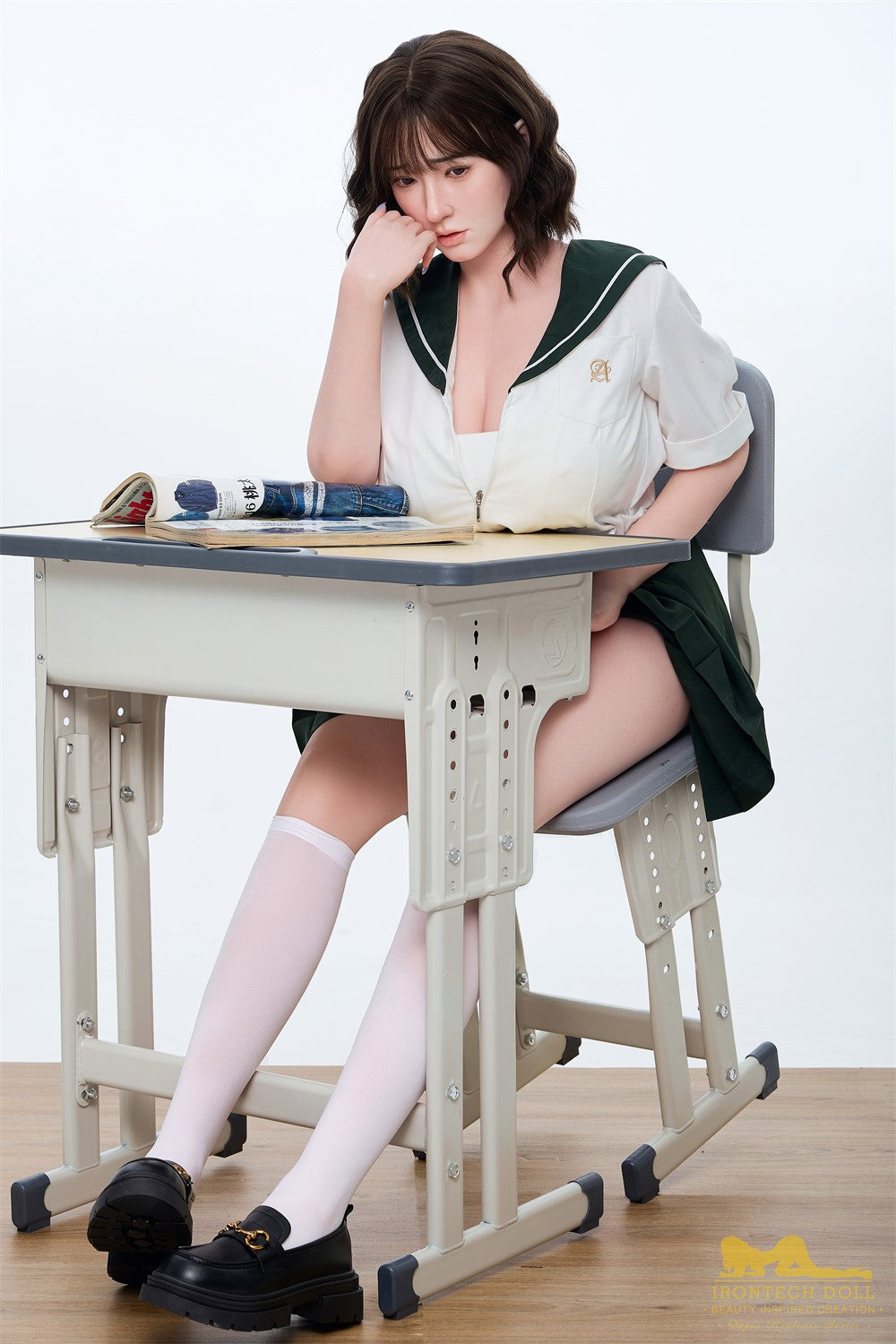 Betty Shemale sexdukke (Irontech Doll 162cm J-cup S7 silikone)