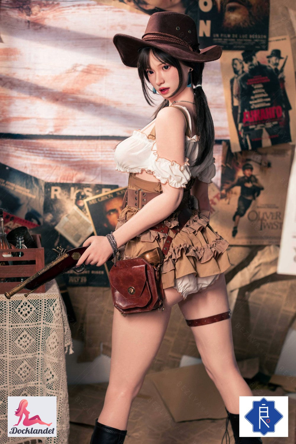 Helianthus sexdukke (Bezlya Doll 162 cm C-cup 2,2U silikone)