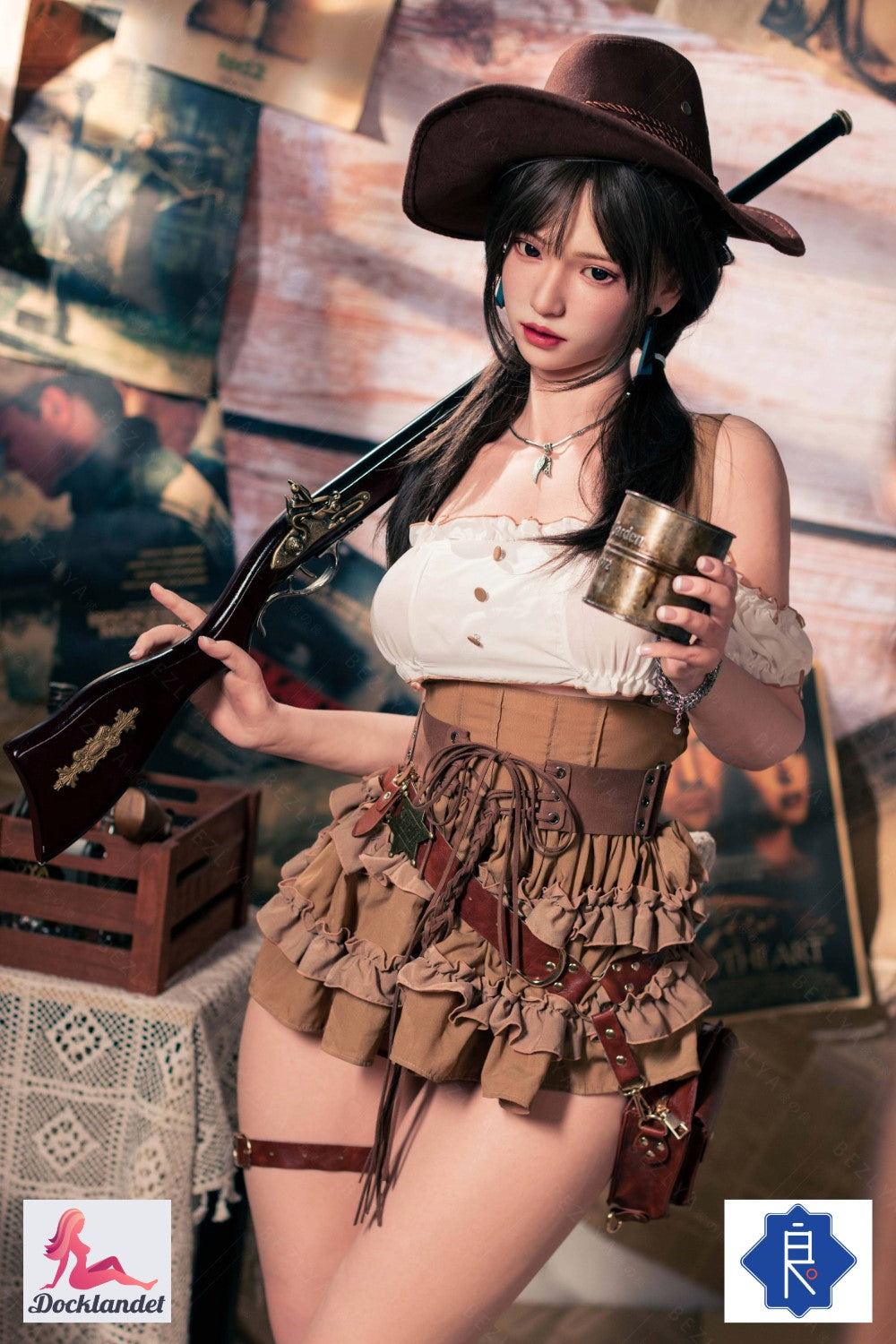 Helianthus sexdukke (Bezlya Doll 162 cm C-cup 2,2U silikone)