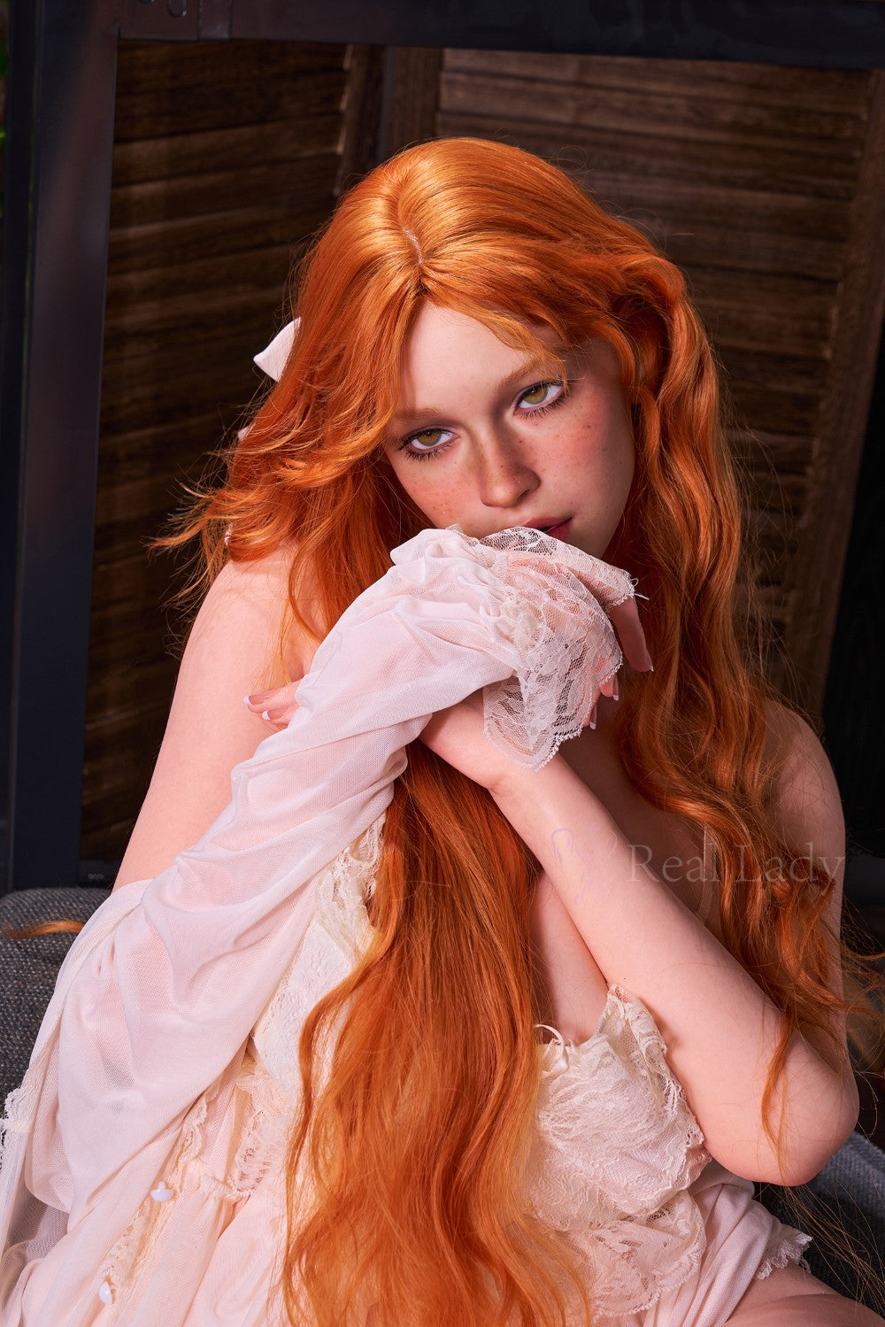 Hailey sexdukke (Real Lady 159 cm F-cup R12 RST silikone)