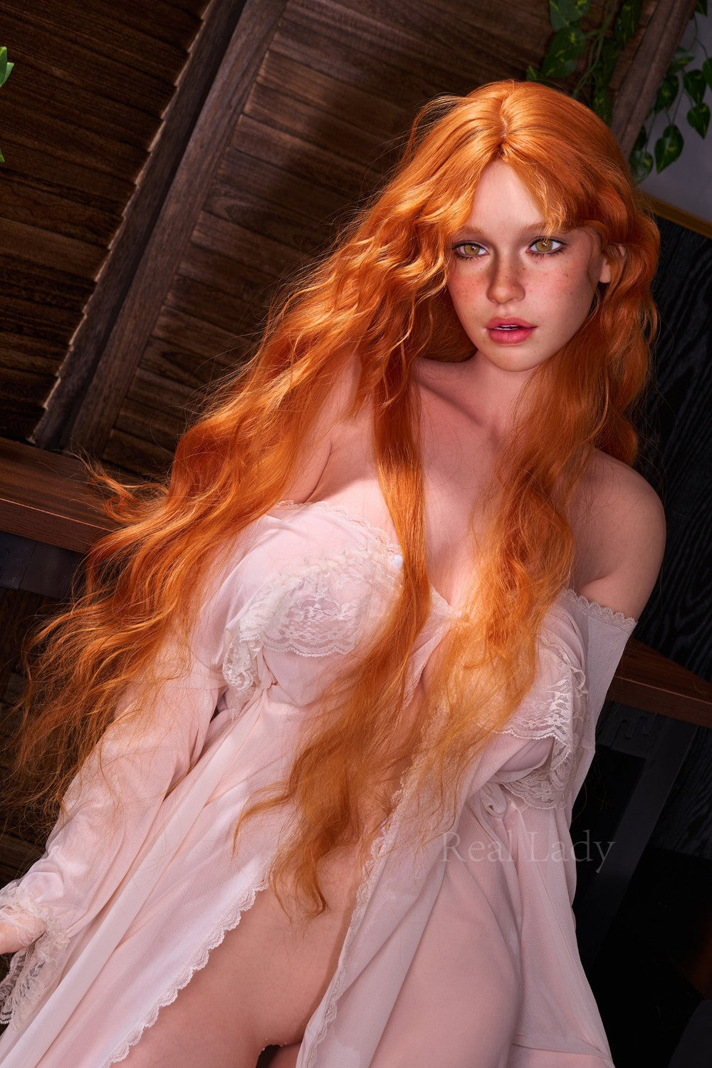 Hailey sexdukke (Real Lady 159 cm F-cup R12 RST silikone)