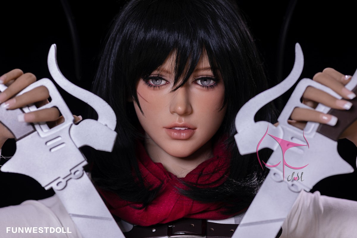 Mikasa Chloe sexdukke (FunWest Doll 159 cm a-cup #035 TPE)
