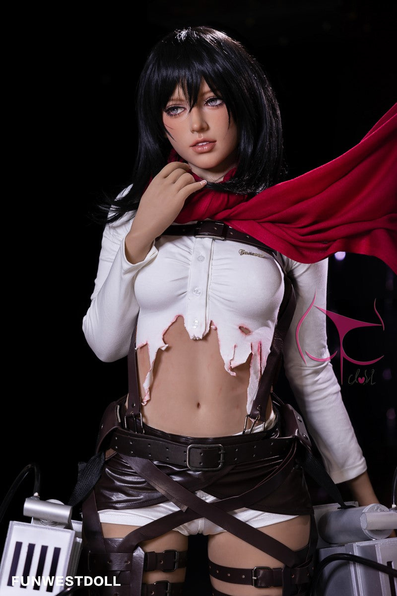 Mikasa Chloe sexdukke (FunWest Doll 159 cm a-cup #035 TPE)