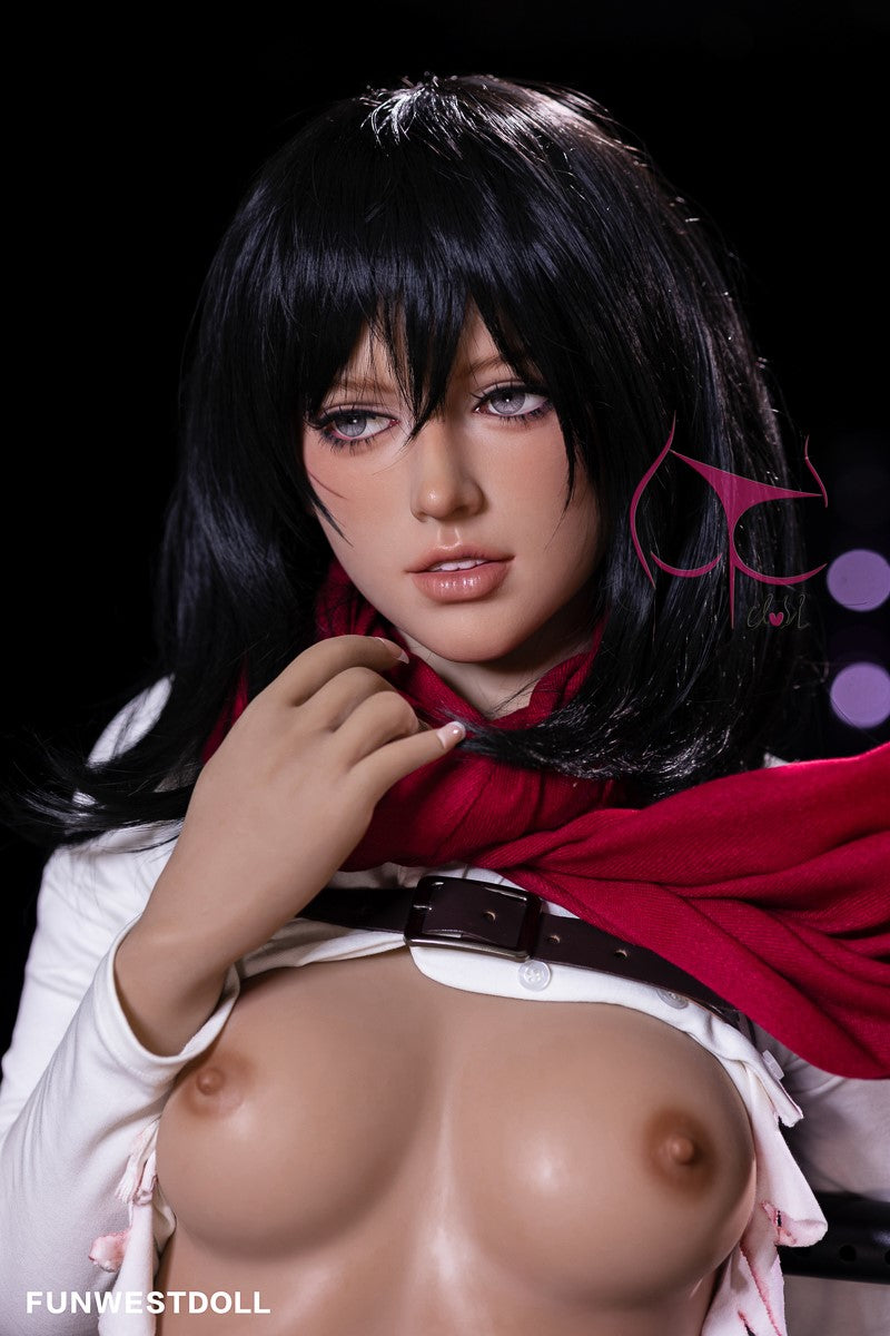 Mikasa Chloe sexdukke (FunWest Doll 159 cm a-cup #035 TPE)