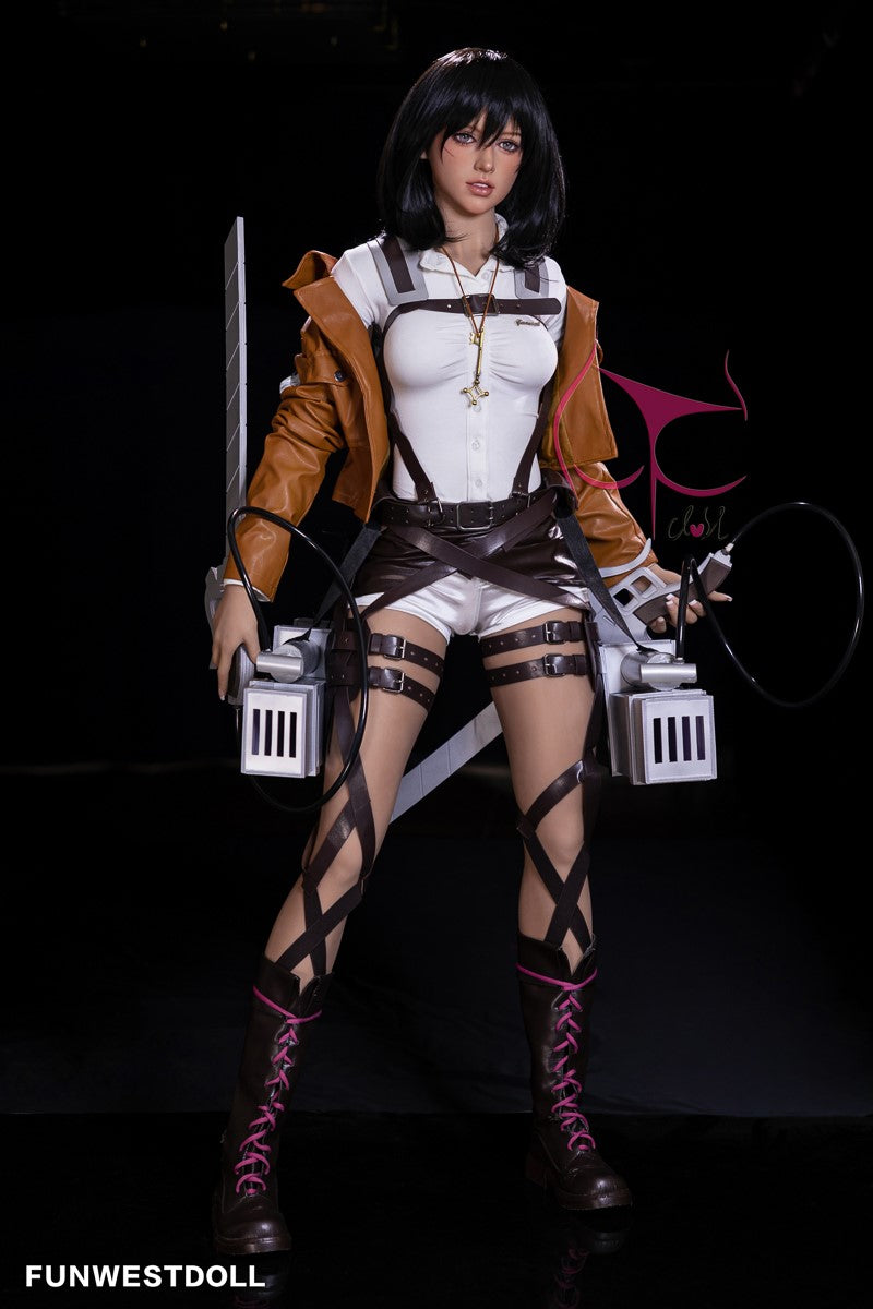 Mikasa Chloe sexdukke (FunWest Doll 159 cm a-cup #035 TPE)