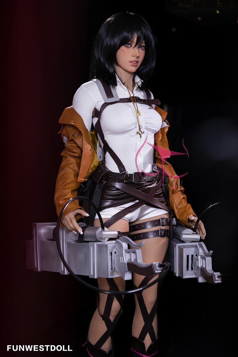 Mikasa Chloe sexdukke (FunWest Doll 159 cm a-cup #035 TPE)