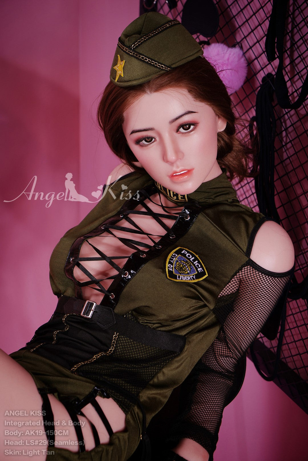 Christy sexdukke (AK-doll 150 cm D-cup #LS29 silikone)