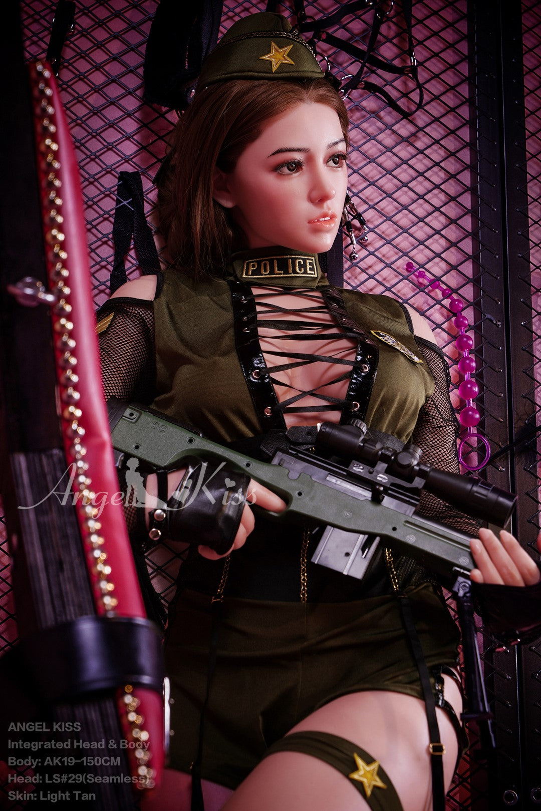 Christie sexdukke (AK-dukke 150 cm D-cup #LS29 silikone)