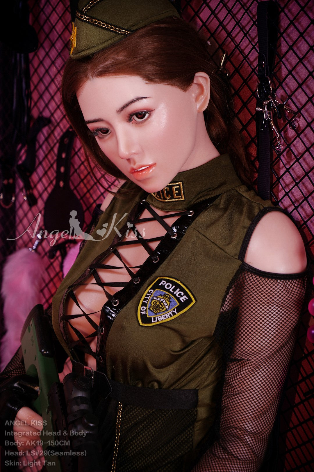 Christy sexdukke (AK-doll 150 cm D-cup #LS29 silikone)