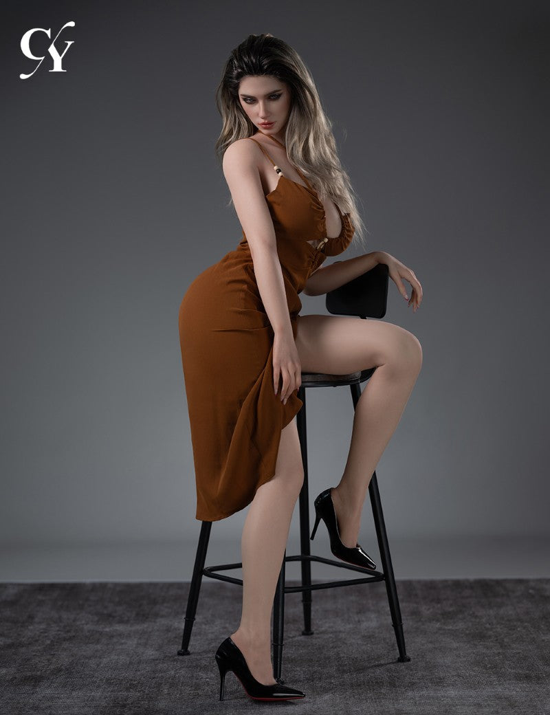 Carina sexdukke (TOP CYDOLL 168 cm F-cup TPE+silikone)