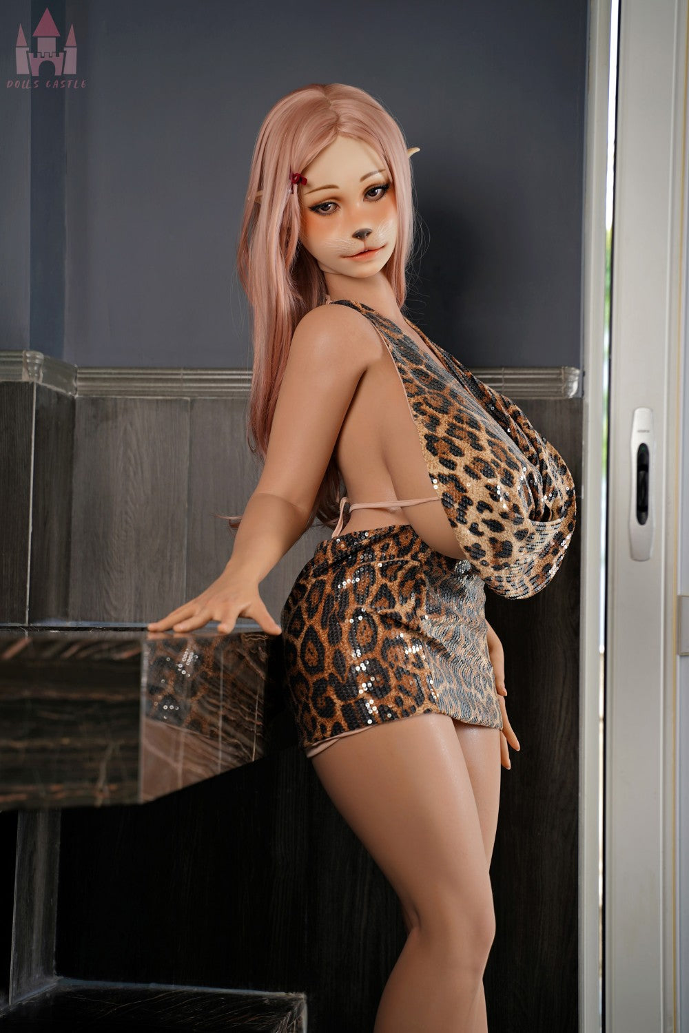 Celestine sexdukke (Dolls Castle 150 cm n-cup #SZ7 silikone)