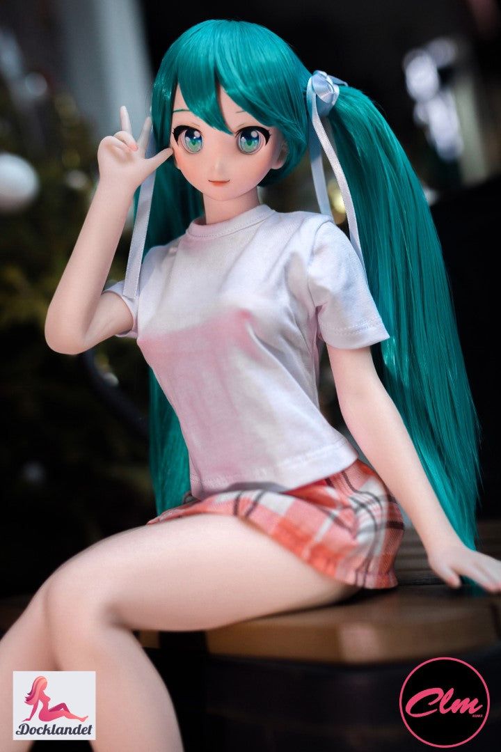 Miku sexdukke (Climax Doll Mini 60 cm b-cup silikone)