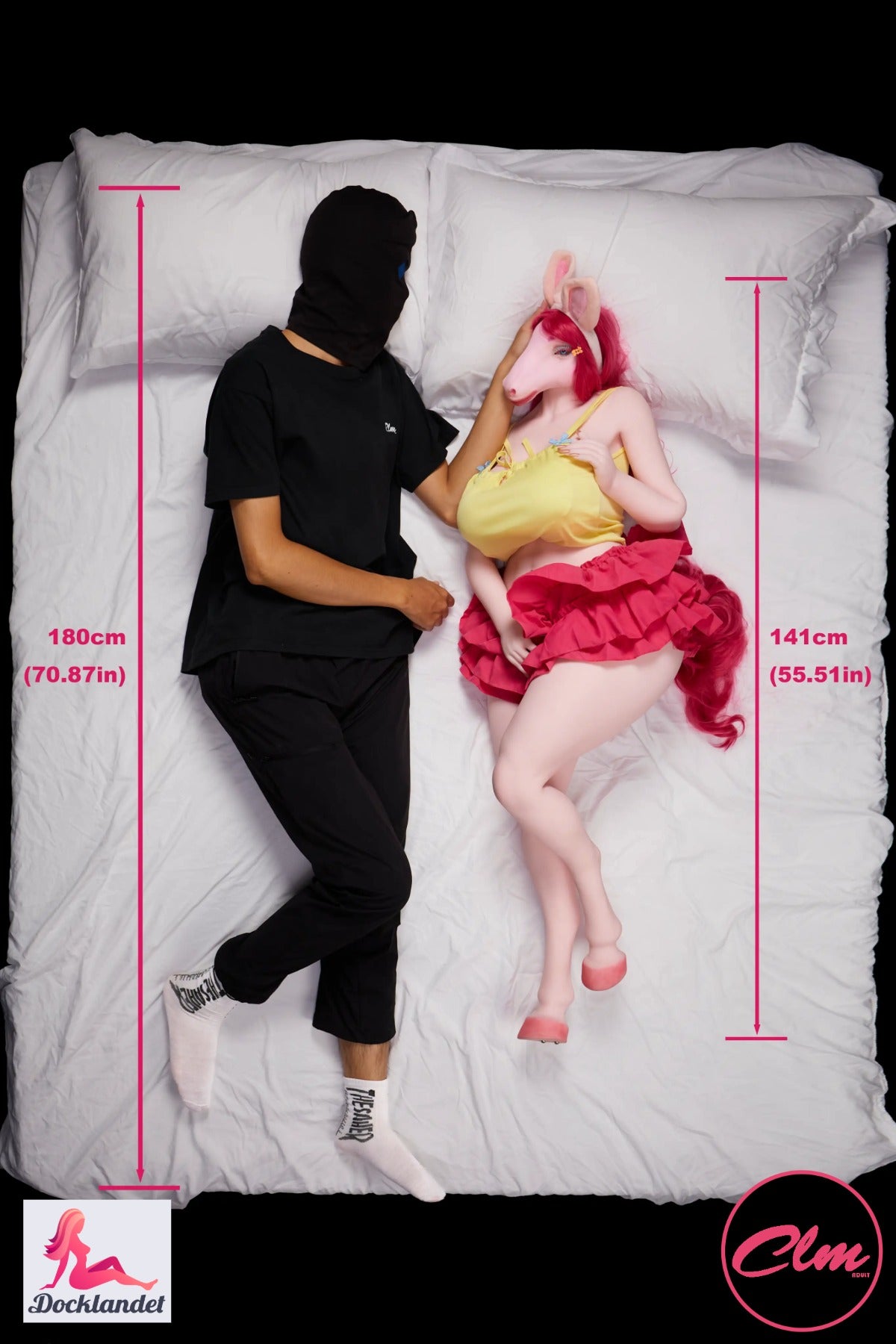 Monie sexdukke (Climax Doll Pro 141cm E-cup TPE+silikone)