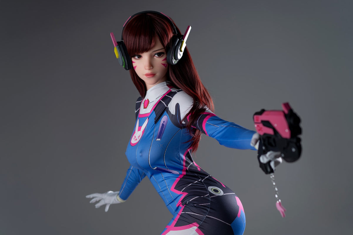 D.Va Hana sang sexdukke (Game Lady 167 cm D-cup nr. 23 silikone)