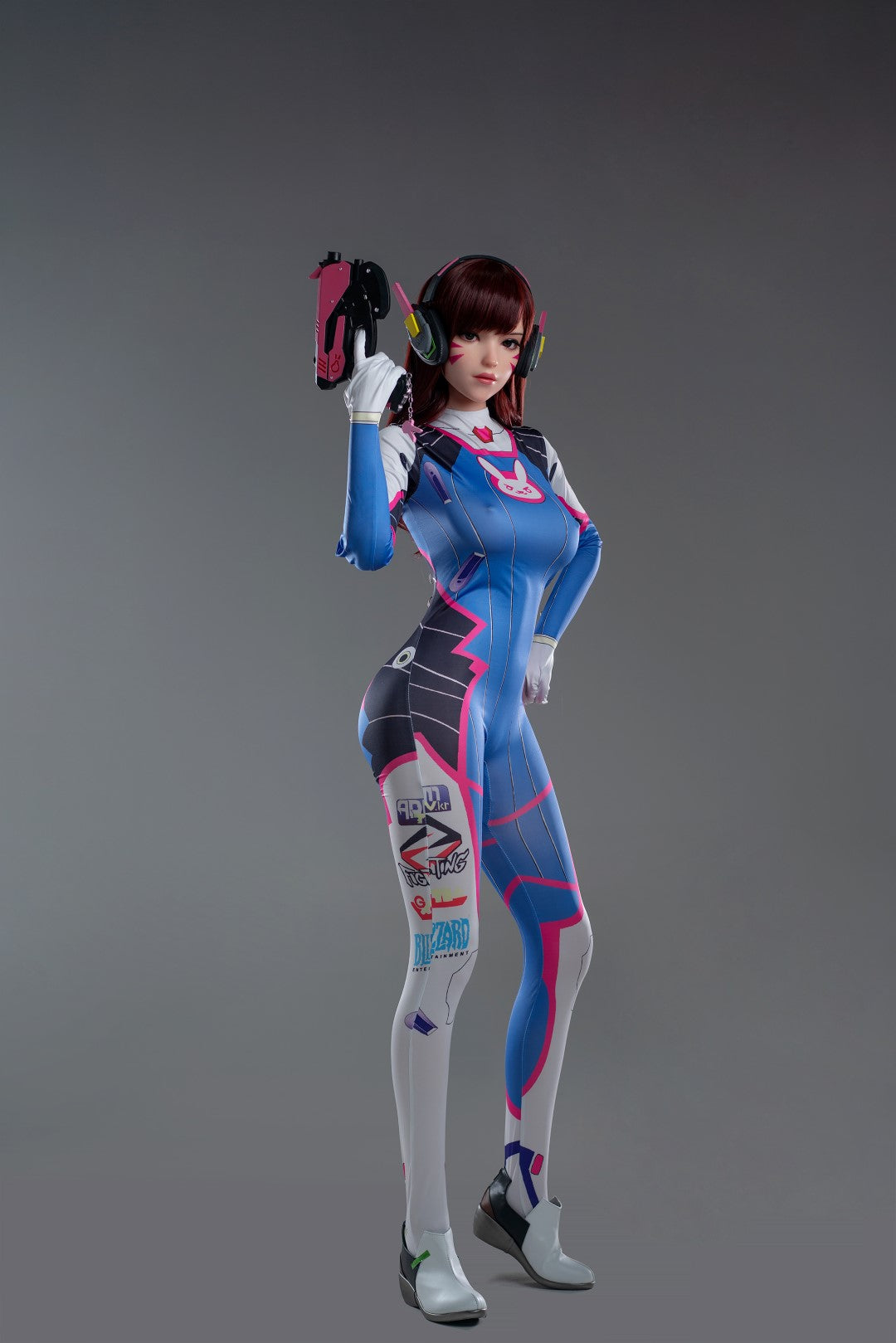 D.Va Hana sang sexdukke (Game Lady 167 cm D-cup nr. 23 silikone)
