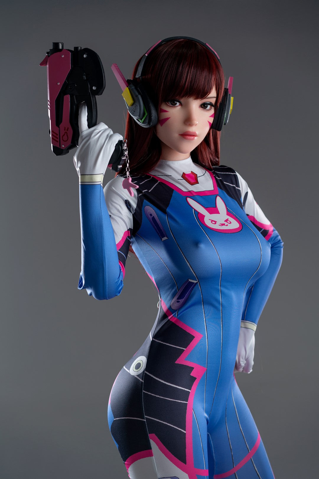 D.Va Hana sang sexdukke (Game Lady 167 cm D-cup nr. 23 silikone)