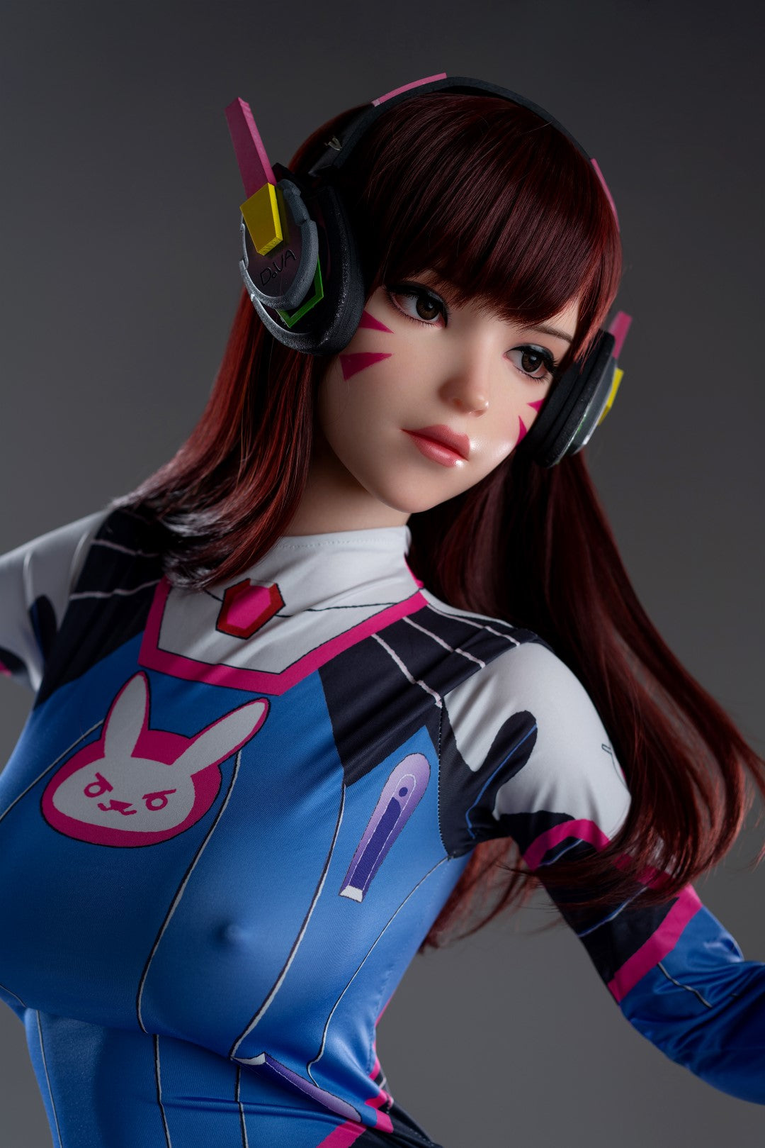 D.Va Hana sang sexdukke (Game Lady 167 cm D-cup nr. 23 silikone)