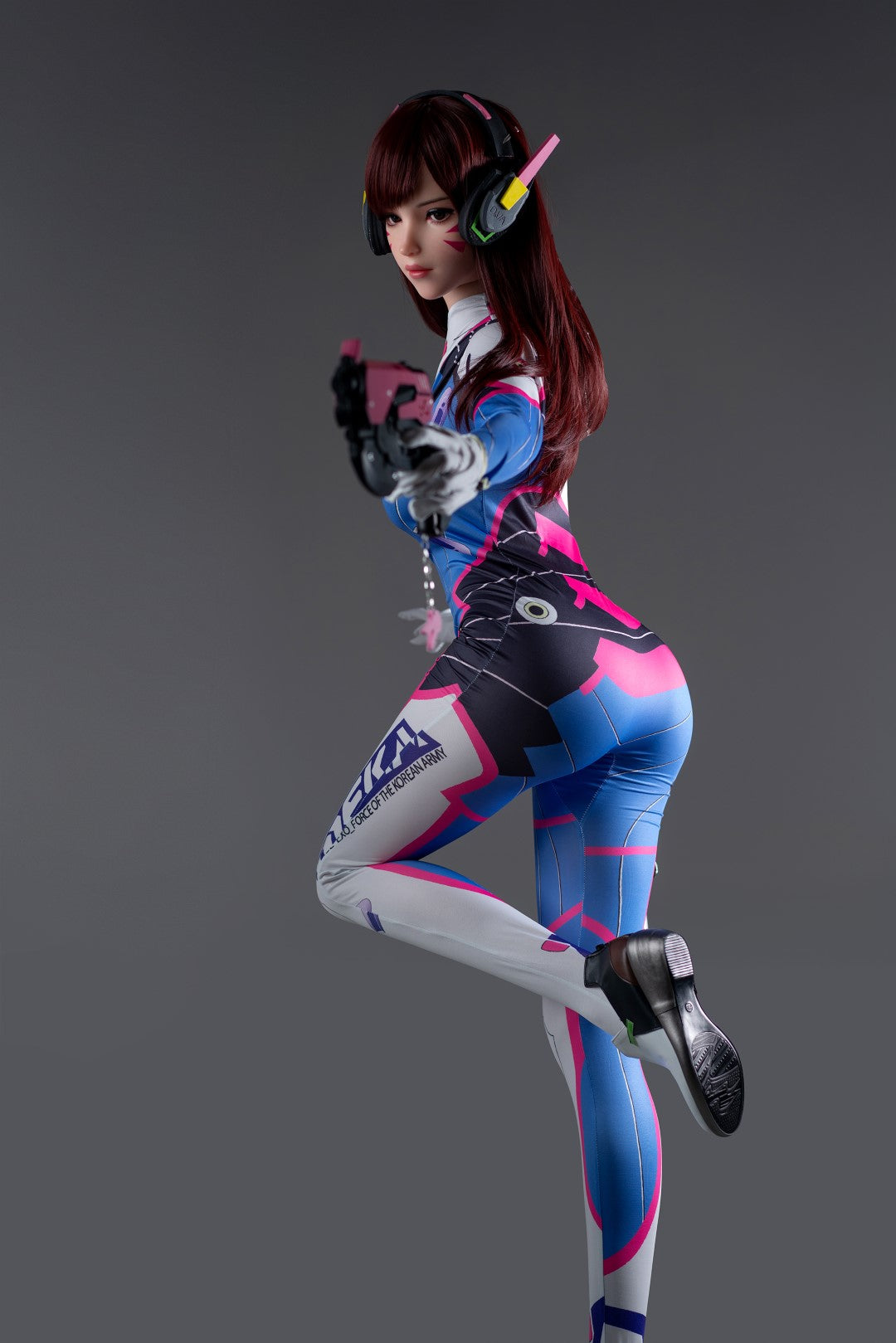D.Va Hana sang sexdukke (Game Lady 167 cm D-cup nr. 23 silikone)