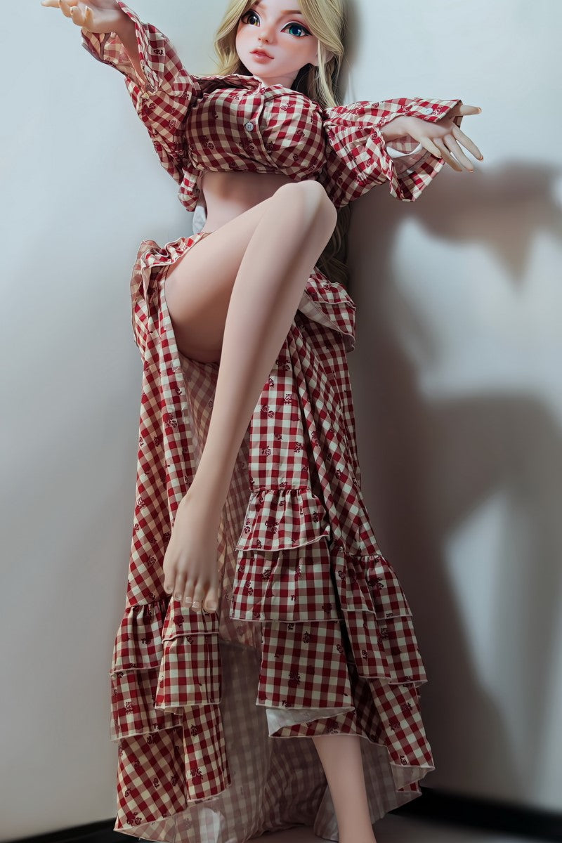 Jennifer Eden sexdukke (Elsa Babe 148 cm DHR012 silikone)