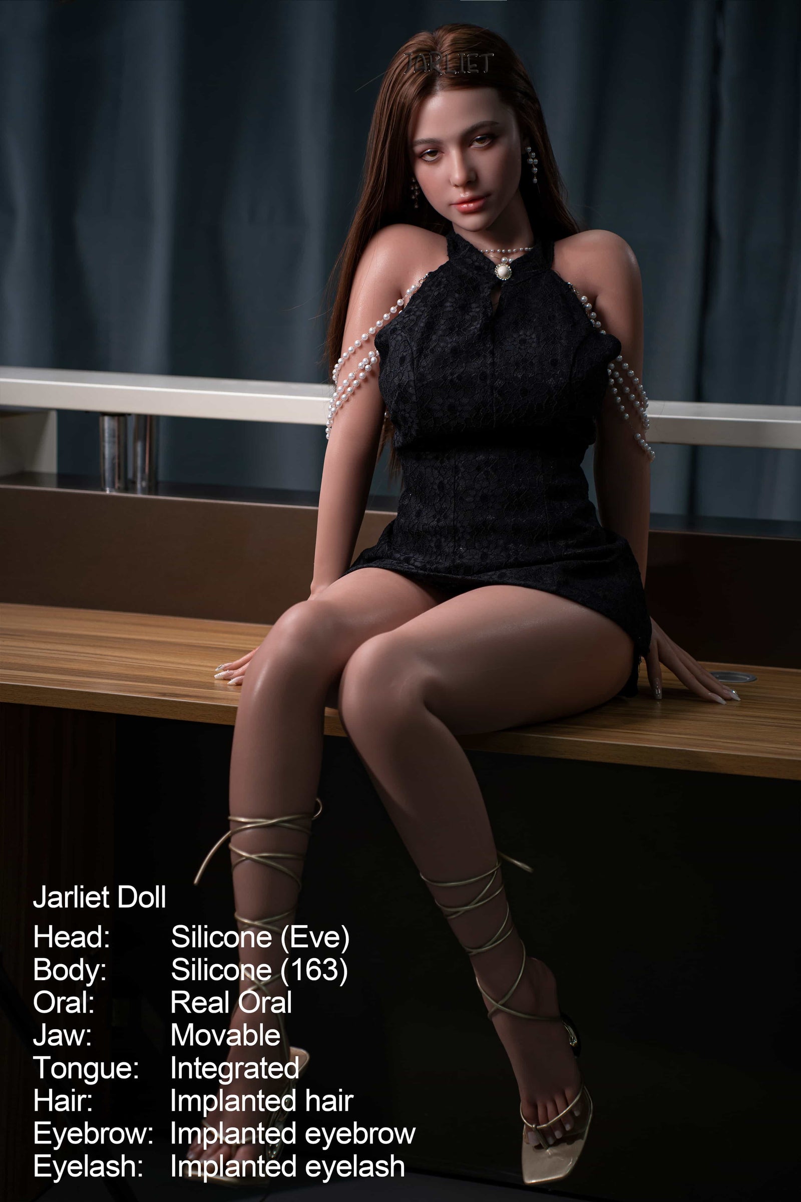 Eva sexdukke (Jarliet 163 cm D-cup silikone)