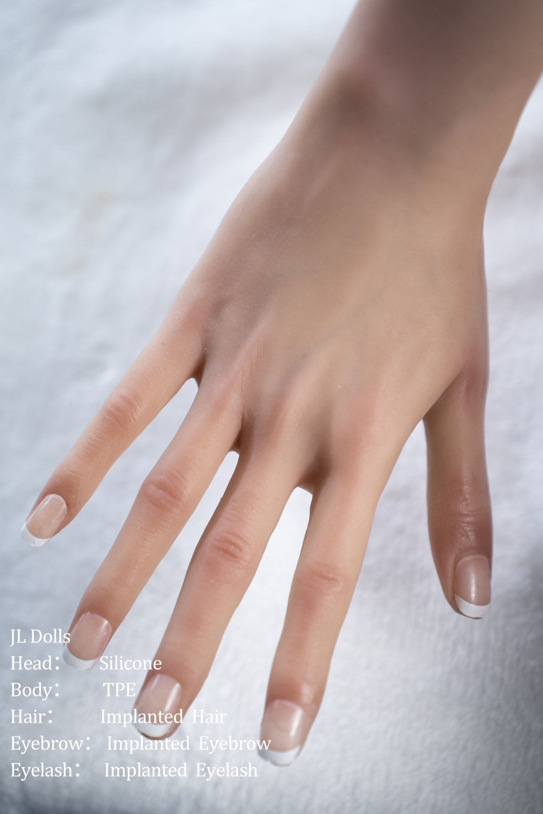 Blanche sexdukke (Jarliet 148 cm E-cup TPE+silikone)