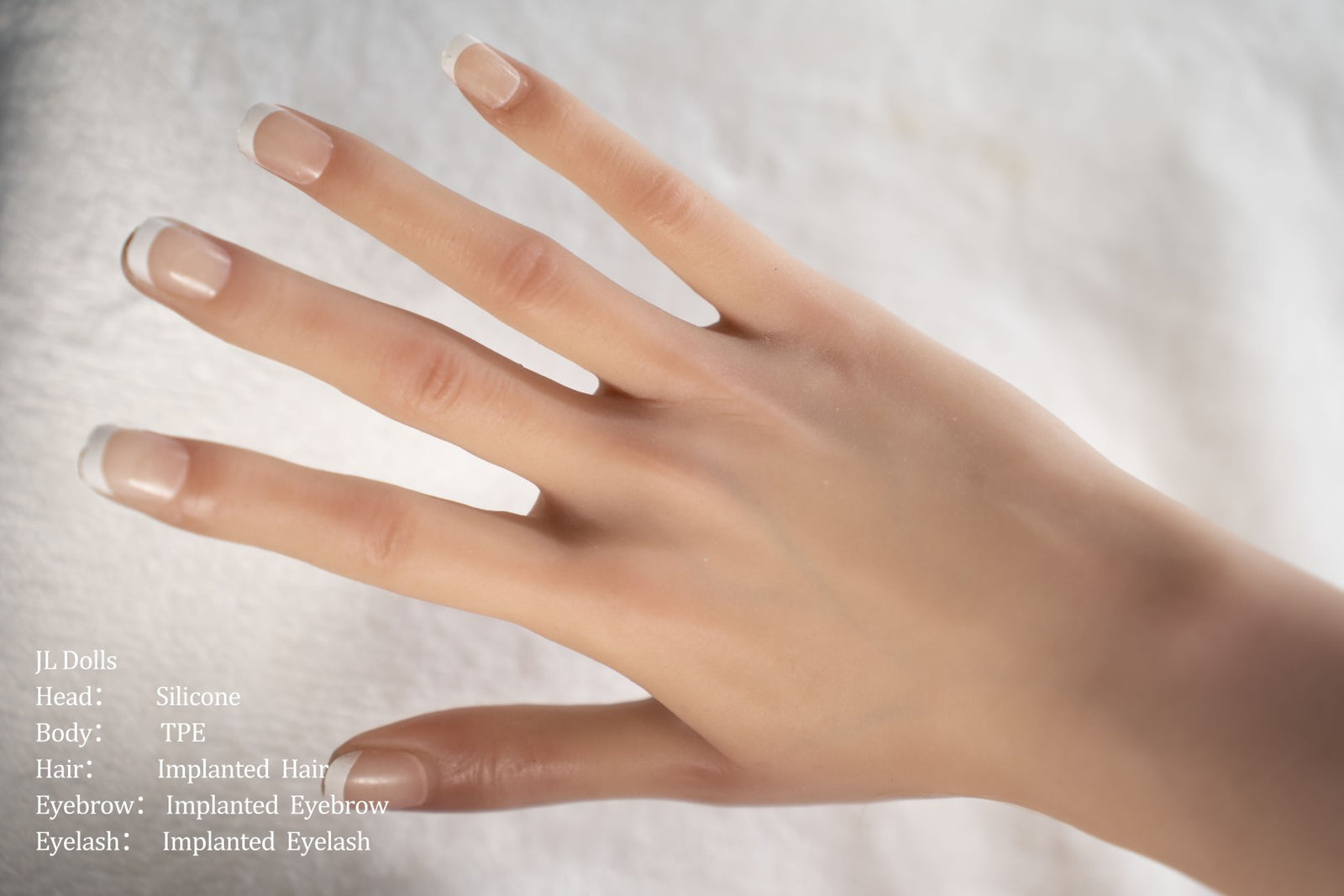 Blanche sexdukke (Jarliet 148 cm E-cup TPE+silikone)