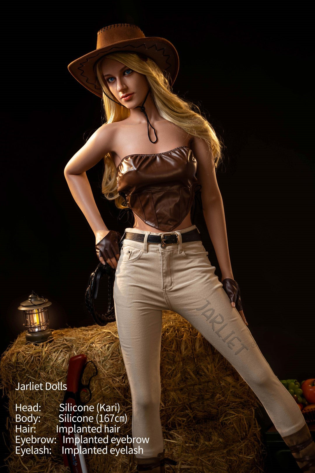 Kari sexdukke (Jarliet 167 cm B-cup silikone)