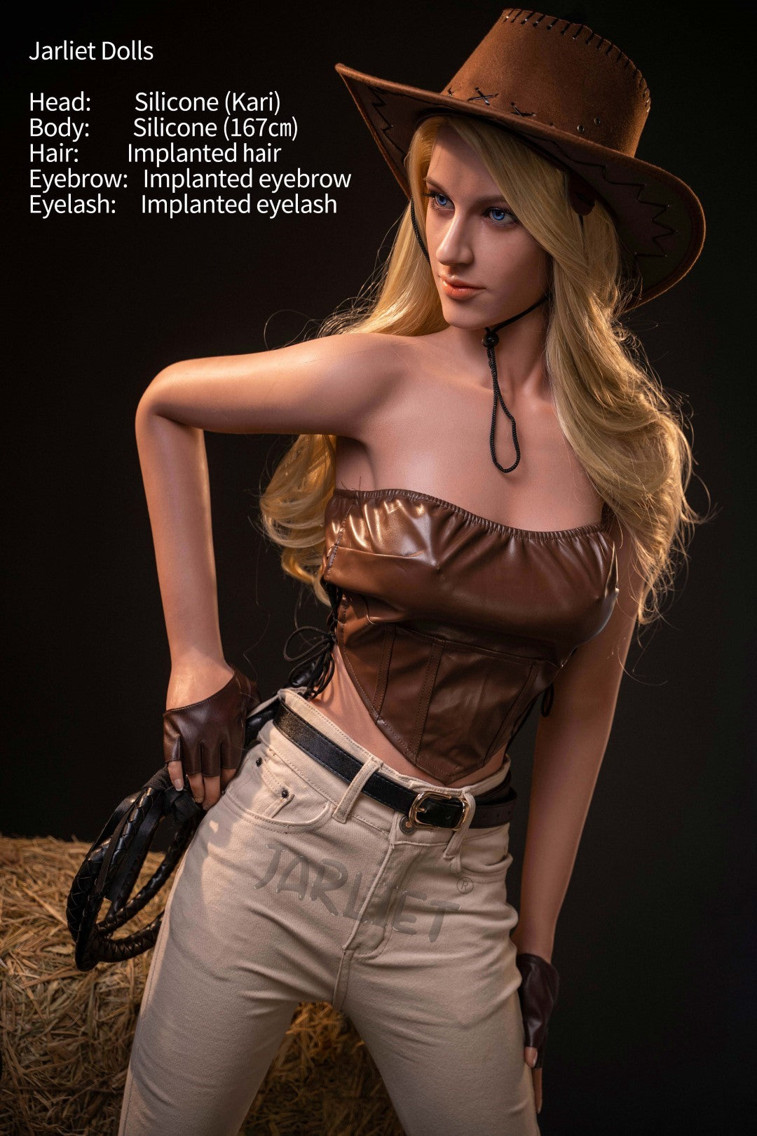 Kari sexdukke (Jarliet 167 cm B-cup silikone)