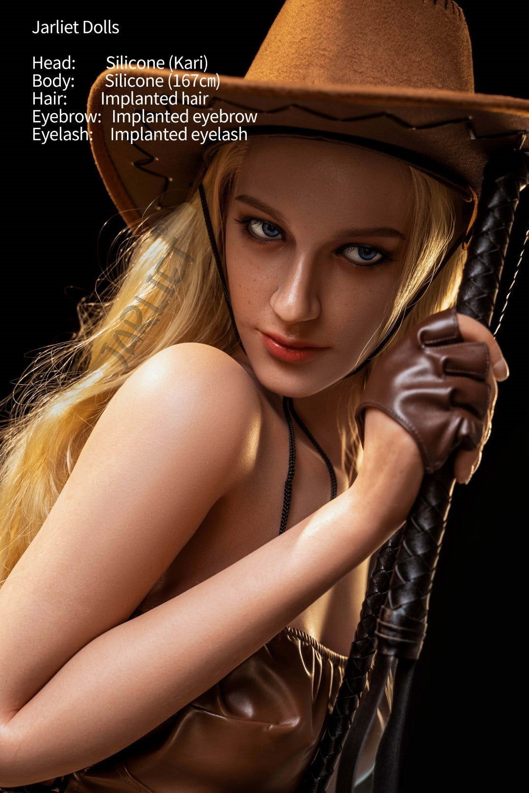 Kari sexdukke (Jarliet 167 cm B-cup silikone)