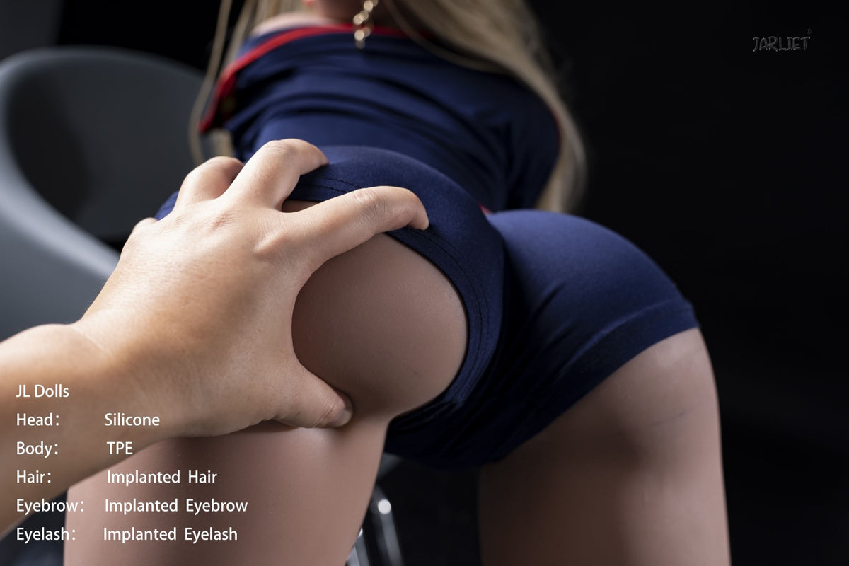 Blanche sexdukke (Jarliet 148 cm E-cup TPE+silikone)