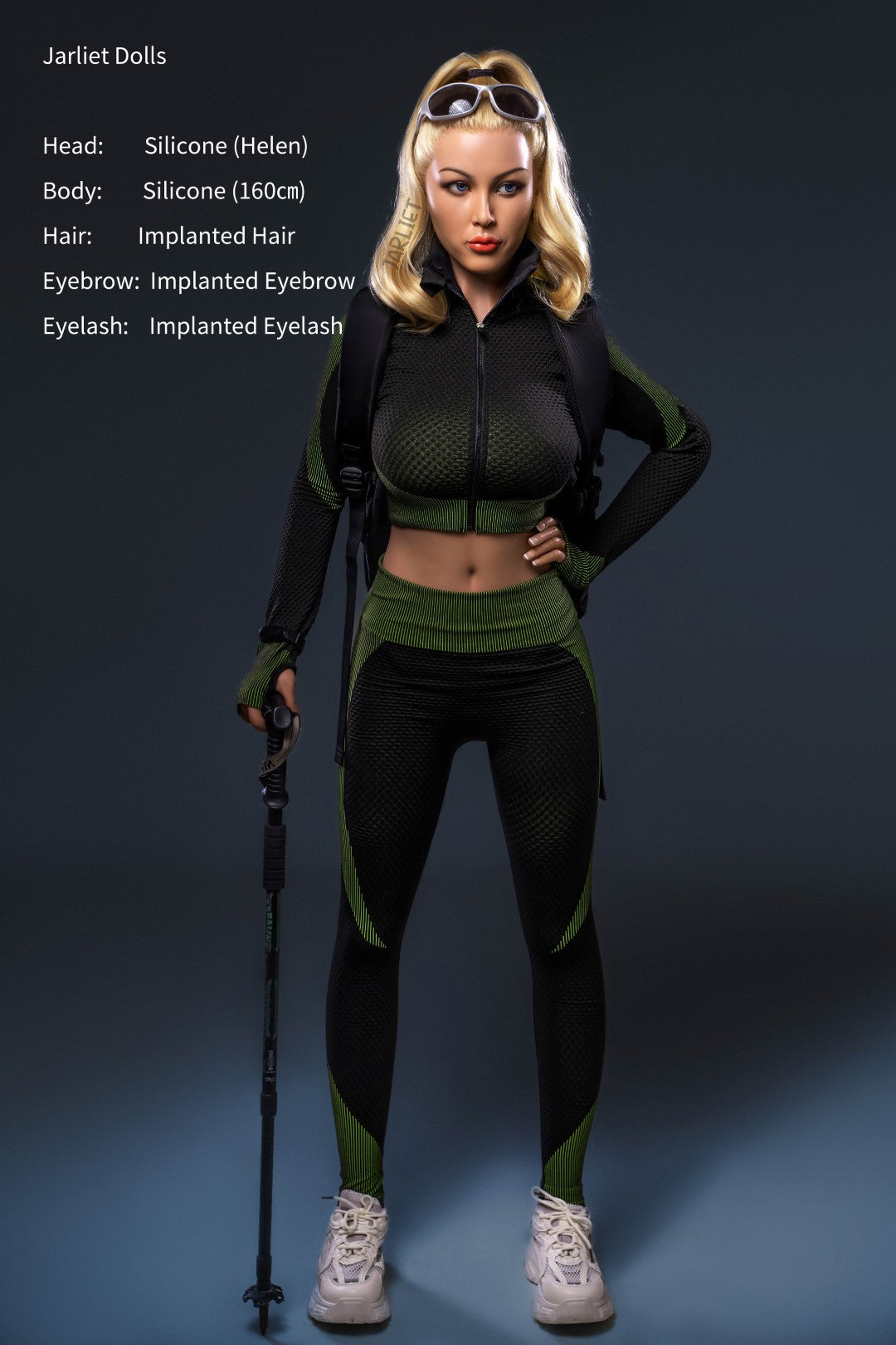 Helena sexdukke (Jarliet 160 cm C-cup silikone)