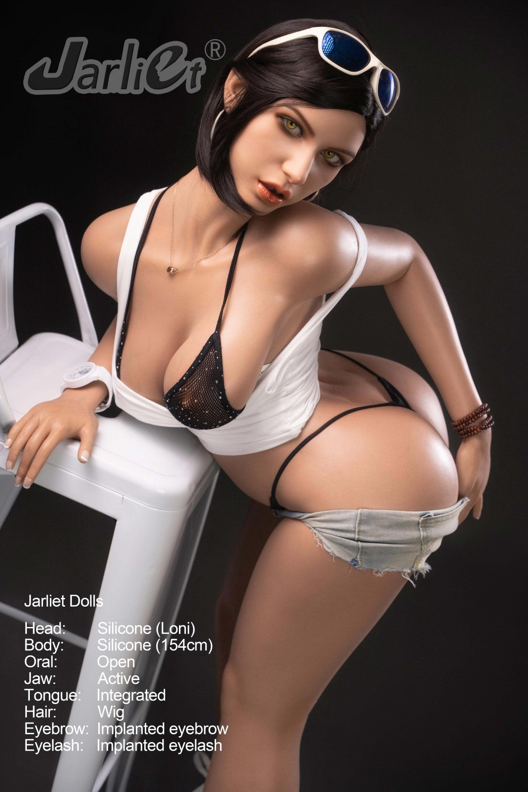 Loni sexdukke (Jarliet 154 cm c-cup silikone)