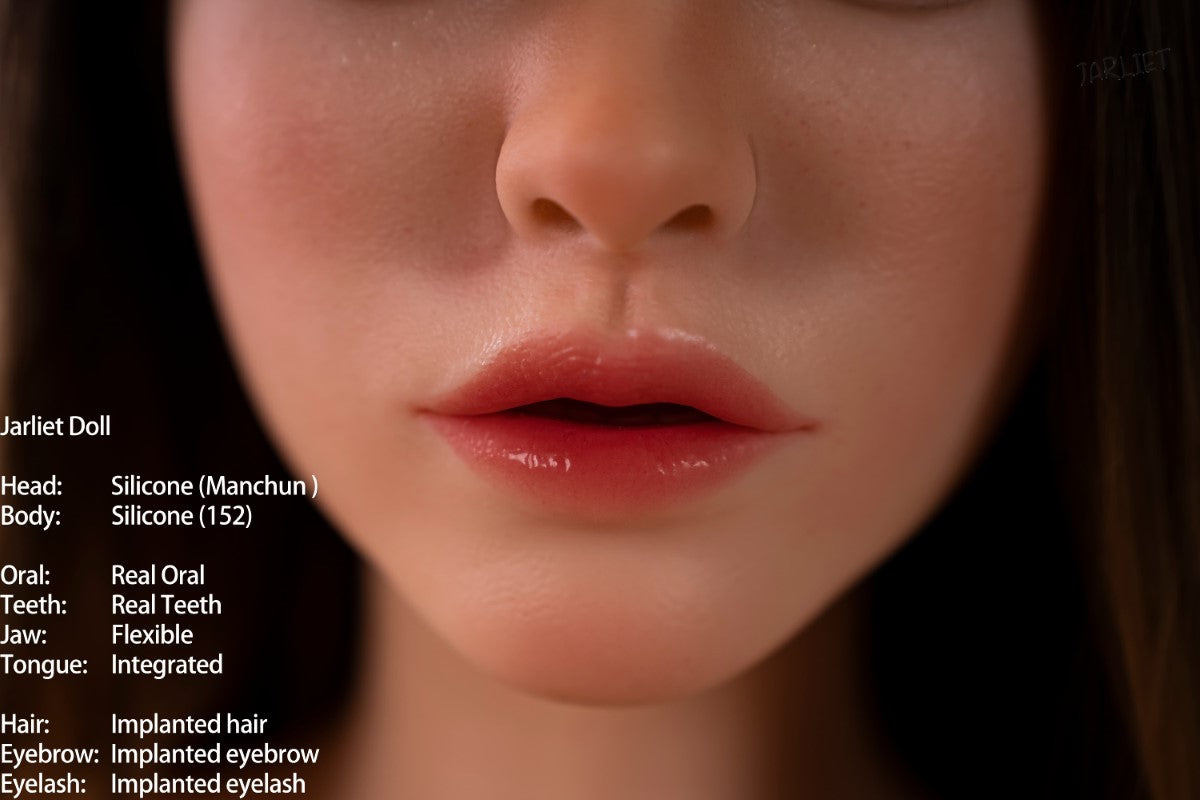 Manchu sexdukke (Jarliet 152 cm D-cup silikone)