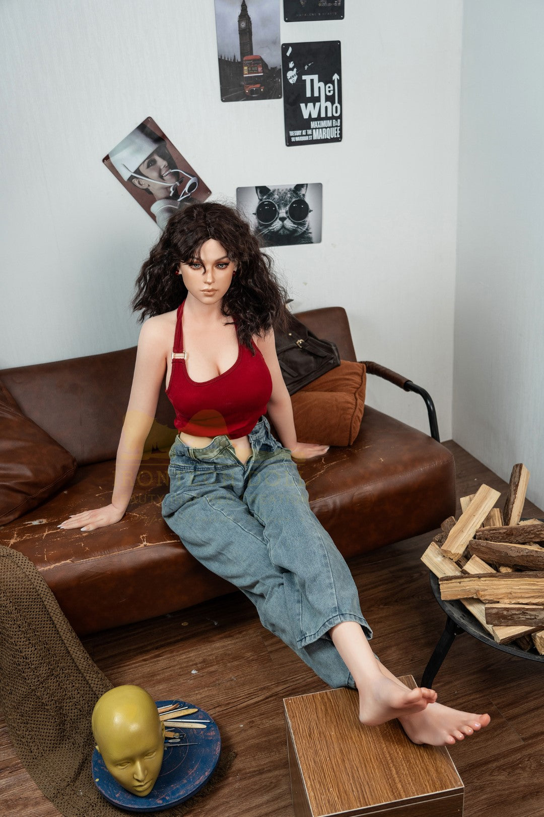 Flora sexdukke (Irontech Doll 166 cm C-cup P38 silikone)