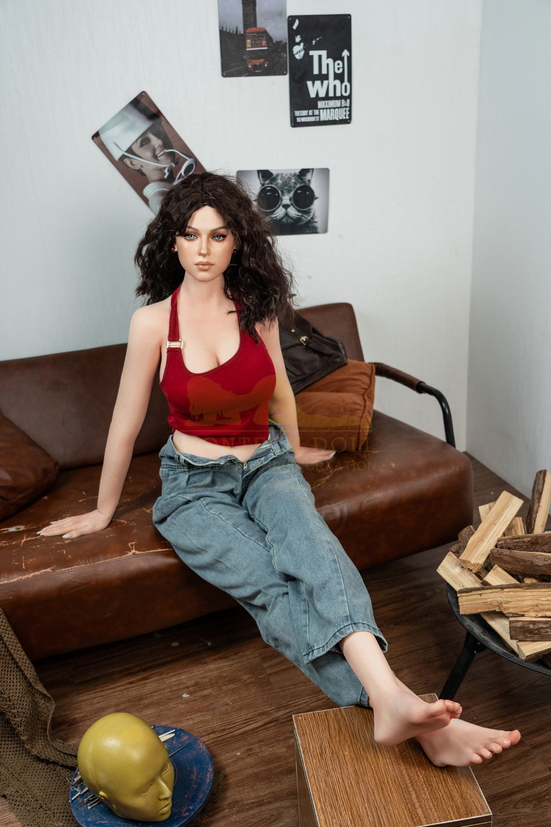 Flora sexdukke (Irontech Doll 166 cm C-cup P38 silikone)