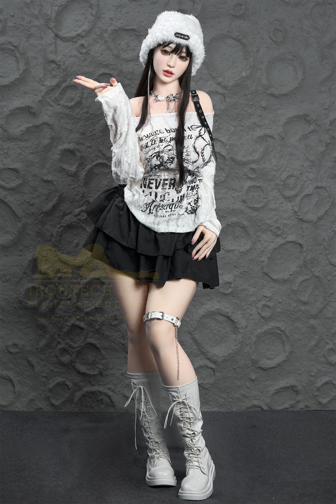 Yuna sexdukke (Irontech Doll 165 cm F-cup T1-1 silikone)