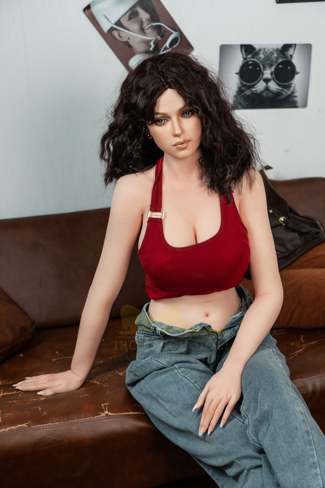 Flora sexdukke (Irontech Doll 166 cm c-cup S38 silikone)