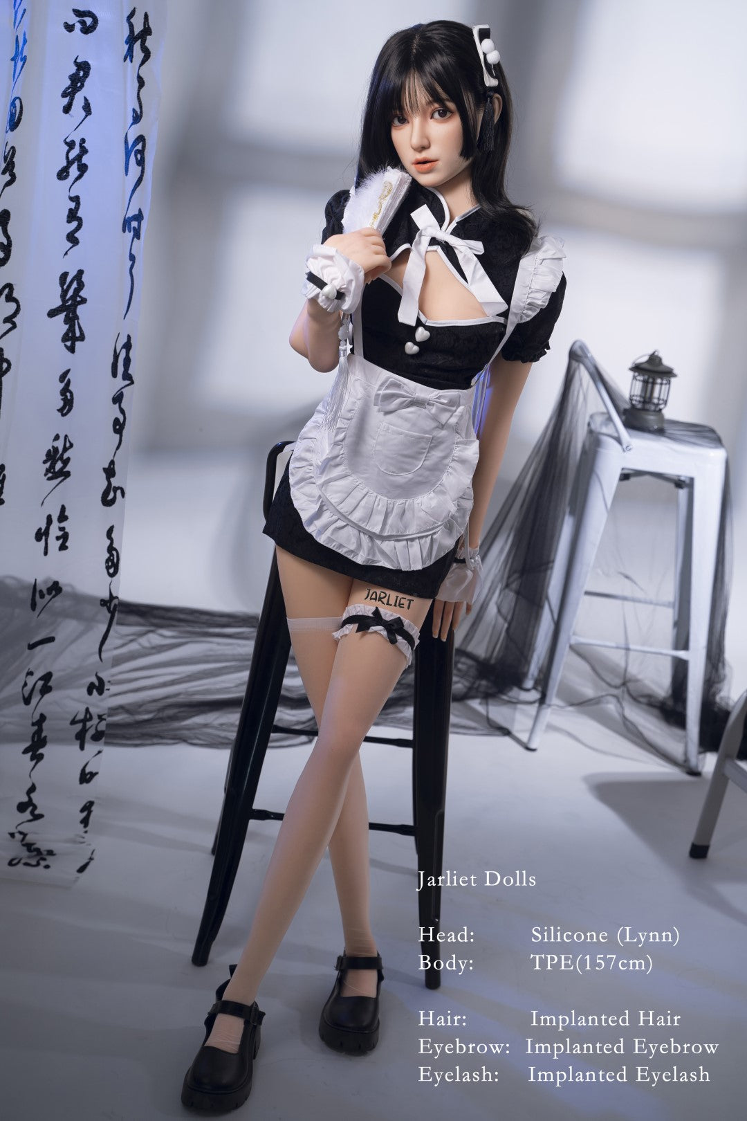 Lynn sexdukke (Jarliet 157 cm B-cup TPE+silikone)