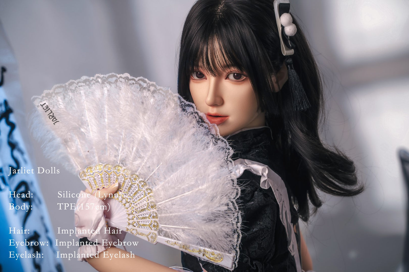 Lynn sexdukke (Jarliet 157 cm B-cup TPE+silikone)