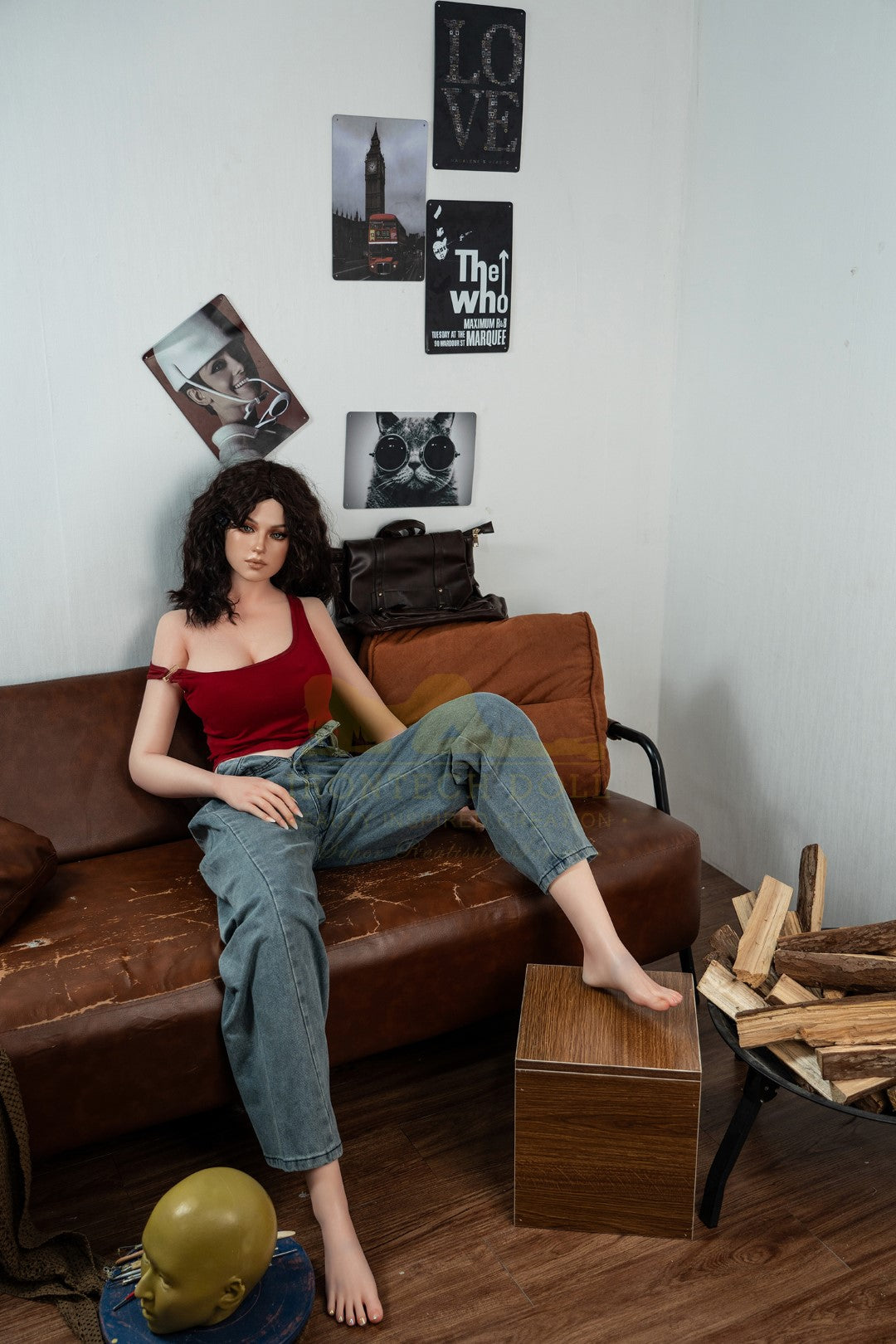 Flora sexdukke (Irontech Doll 166 cm C-cup P38 silikone)