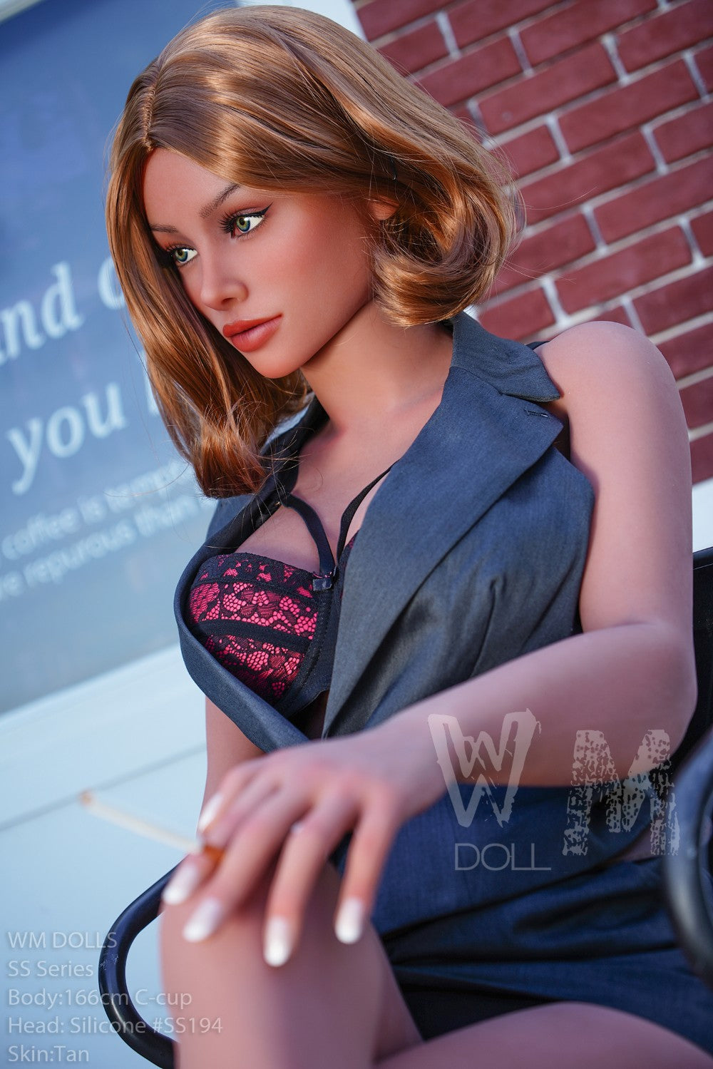 Annie sexdukke (WM-Doll 166 cm c-cup #SS194 TPE+silikone)