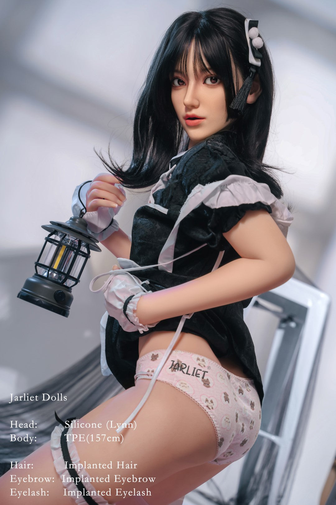 Lynn sexdukke (Jarliet 157 cm B-cup TPE+silikone)