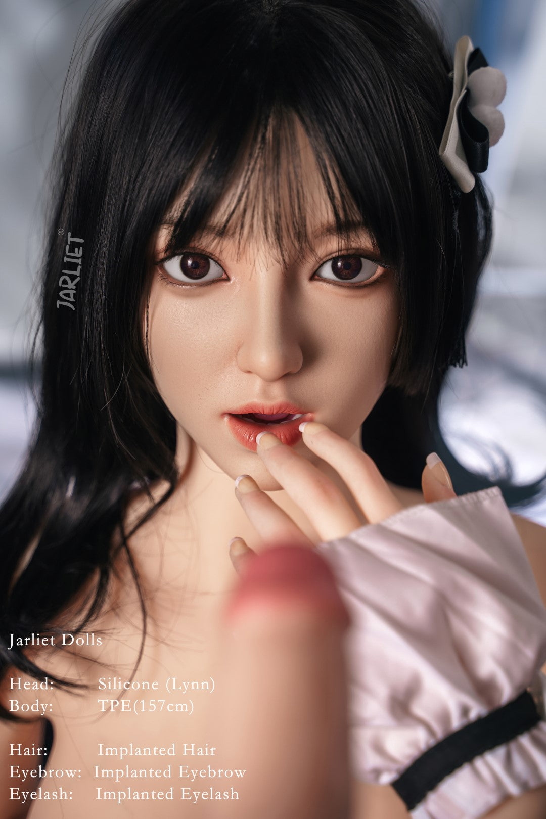 Lynn sexdukke (Jarliet 157 cm B-cup TPE+silikone)
